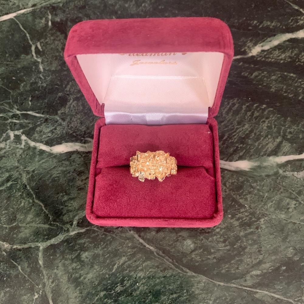 14K Solid yellow Gold Ring